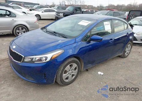 2017 Kia Forte Lx z USA, uszkodzony, nr VIN 3KPFL4A7XHE140743
